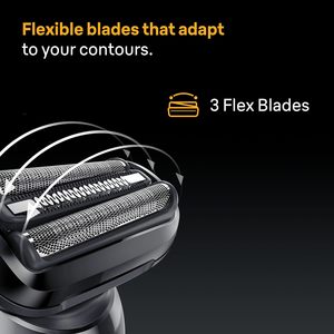 Cabezal de Repuesto para Afeitadora Eléctrica Braun Serie 5, Compatible con las Afeitadoras Serie 5 de Nueva Generación, 54B, Negro - Product Image 2