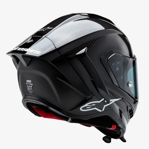 Casque Alpine-star Supertech R10 de qualité supérieure – Noir carbone - Product Image 3