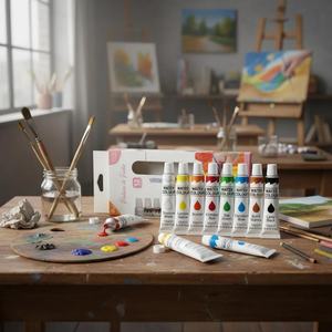 Oferta~Juego de Pintura Acrílica de 12 Colores para Pintura al Óleo-16052 - Product Image 2