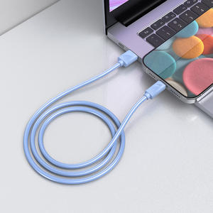 3A Fast Charging <b>USB</b> Type-<b>C</b> Cable 1M CB-316C Pure Copper Aluminum Alloy for Android Printer 2M 3M Cable Lengths Blue Color Box - Product Image 3