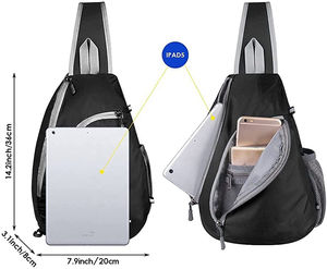 Nueva Mochila Cruzada para Senderismo con Múltiples Bolsillos, Bolsa de Viaje para Campamento y Senderismo al Aire Libre - Product Image 3