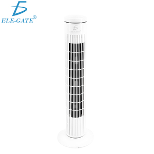 76cm Electric Tower Fan with 3 Speeds and 90 Degree Rotation <b>Remote</b> Control US <b>Plug</b> for Hotel Air Cooling Box Installation - Product Image 1