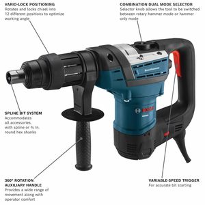 Marteau perforateur combiné de 1-9/16 pouces - Product Image 6