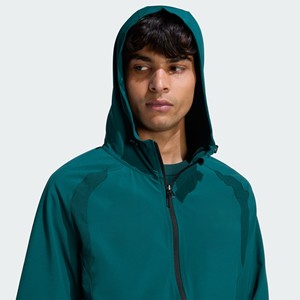 Ensemble survêtement homme tendance : veste coupe-vent en polyester et short, design personnalisé, fermeture éclair intégrale, en nylon - Product Image 6