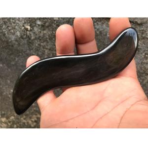 เครื่องขูดกัวซาทำจากเขาควายธรรมชาติ  แผ่นขูดทำจากเขาธรรมชาติ  เครื่องมือนวดตัว  ขนาดปรับแต่งได้ - Product Image 3