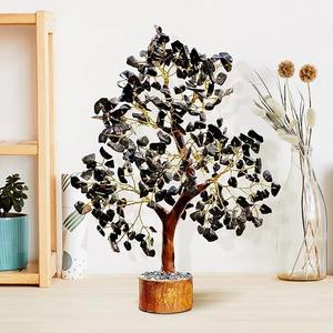 Árbol de Cristal de Turmalina Negra Natural Hecho a Mano al por Mayor, Hada del Feng Shui, Ágata, Energía Positiva, Prosperidad, Decoración, Piedra Preciosa, Regalo - Product Image 6