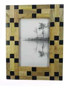 <b>Large</b> Size Resin Inlay Photo <b>Frame</b> Unique New Shape for Home Hotels and Gifts - Product Image 2