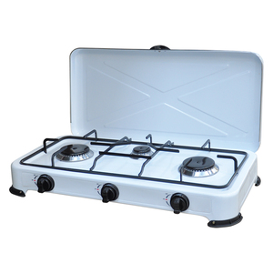 Fornello a Gas 3 Fuochi GPL 'kasart' 58 x 28 x H.11 cm - Product Image 1