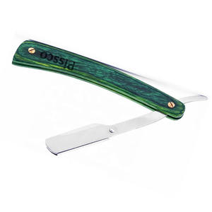 Rasoir droit de barbier en acier inoxydable pour hommes, matériau japonais, pour salon de coiffure - Product Image 5