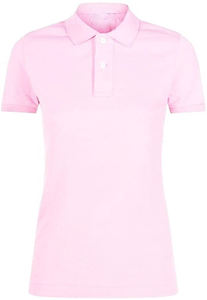 Haute qualité 100% coton femme pour polos à manches courtes avec impression Sexy à la mode pour col polo - Product Image 4