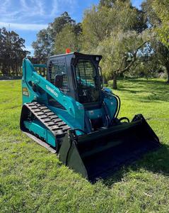 Para Sunward Skid Steer Loader 74hp Cargador de orugas de tipo frontal con bomba de cojinete de motor Parker Parkers Caja de cambios PLC - Product Image 2
