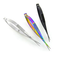 Ciseaux à ressort auto-ouvrants pour une coupe précise des cuticules des ongles et des sourcils, contrôle fluide pour l'épilation des sourcils