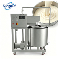 Machine à mélanger la pâte automatique avec contrôle programmable, batteur en acier inoxydable 2KW pour tempura et pâte à paner