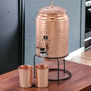 <b>Copper</b> Dispenser use for home bed room guest room restaurant & <b>bar</b> cold water 24 hr - Product Image 6
