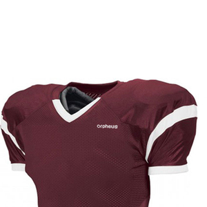 Uniforme de football américain fait par matériel durable teint par plaine/uniforme surdimensionné fait sur commande de football américain - Product Image 4
