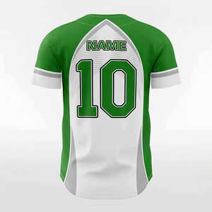 เครื่องแบบเบสบอลปักชื่อหมายเลขเสื้อระบายอากาศได้ดีชุดกีฬาเบสบอลมีผ้าซับเหงื่อออกแบบได้ตามต้องการ - Product Image 3