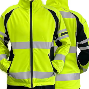 2025 Customized <b>High</b> Quality Zipper Safety <b>Jacket</b> Workers' Waterproof Full Safety Outfit with Custom Design - Product Image 6