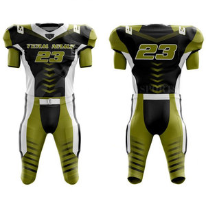 2025 nueva llegada uniforme de fútbol americano con Spandex/poliéster conjuntos de uniformes de equipo para personalizar su propio logotipo de marca - Product Image 1