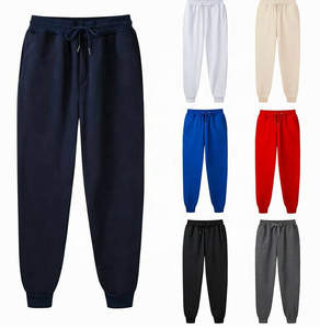 Pantalon de survêtement de fitness de haute qualité pour hommes conçu sur mesure professionnel léger hiver pantalon de survêtement élégant plat avec taille personnalisée - Product Image 1