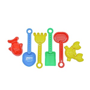 Juego de juguetes de playa OEM-moldes de animales de cubo de rastrillo de pala de plástico para niños, venta al por mayor de verano - Product Image 6