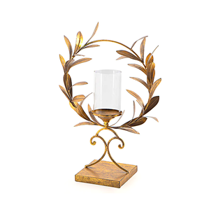 Bougeoir en métal de la plus haute qualité pour les cadeaux au prix d'exportation Dernière conception Décoration de mariage Centre de table Bougeoir - Product Image 1