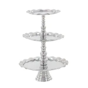 Moderno Soporte para Pastel Decorativo Hecho a Mano para el Hogar, Regalo para Ocasiones Especiales, Soporte para Pastel de Lujo, Regalo Elegante, de Aluminio, Ecológico, Apto para Horno - Product Image 4