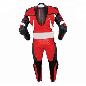 Combinaison de course moto en cuir véritable respirante, imprimée, imperméable, haute qualité, protection personnalisable - Product Image 2