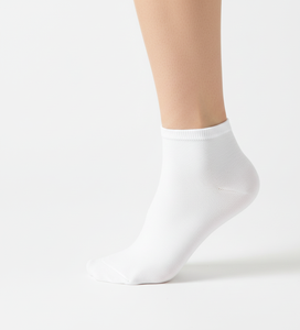 Ensemble de chaussettes mi-hautes pour femmes Easy Motion, en coton doux, respirantes, extensibles, longueur cheville, pour un usage quotidien - Product Image 1