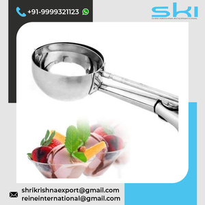 Best Quality Round Shape Stainless Steel <b>Ice</b> <b>Cream</b> Scoop Sustainable Design for Home Restaurant Use Direct From Manufacturer - Product Image 2