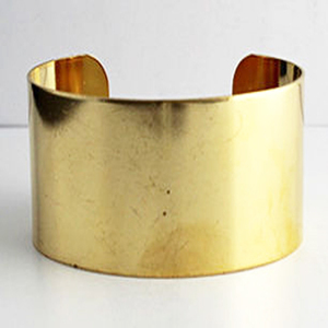 1940 californie vert Floral nouvel an marron vieilli en laiton martelé Texture bijoux américain en laiton bracelet Artisan bijoux - Product Image 3