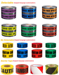 EONBON Nastro di Avvertimento Rilevabile Sotterraneo in Acciaio Inossidabile all'Ingrosso, Nastro di Avvertimento per Cavi Elettrici Sotterranei - Product Image 4