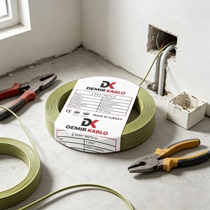 Câble <span class=keywords><strong>DEMIR</strong></span> H07V-U 2,5 mm² en cuivre, isolation PVC 300/500V pour câblage interne résidentiel domestique - Vente chaude - Product Image 2