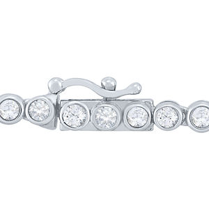 Elegant Moissanite <b>Tennis</b> <b>Necklace</b> Iced Out Hip Hop Gold Plated 925 <b>Silver</b> Wedding Gift Trendy Chain for Men Women - Product Image 3