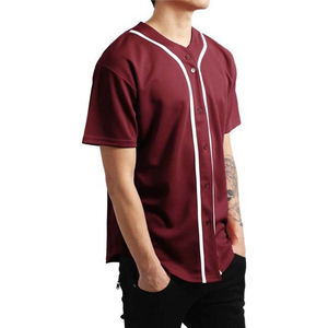 Vente directe d'usine, maillot de baseball personnalisé respirant de haute qualité avec un nouveau design, 100% polyester, séchage rapide - Product Image 3