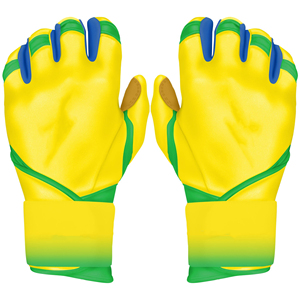 Gants de frappeur de baseball à manchette longue en cuir Cabretta avec contrôle d'adhérence amélioré LBBG-0049 - Product Image 6