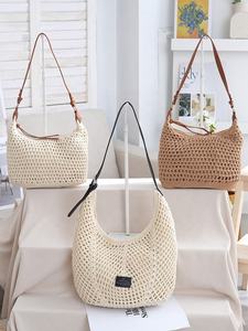 Bolso de mujer de nueva llegada 2026, diseño de nicho, versátil y casual, bolso de playa hueco para vacaciones, bolso de hombro y bandolera de moda - Product Image 1