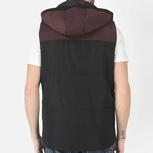Dernière personnalisation de haute qualité Logo personnalisé hommes gilet bouffant léger sans manches hiver chaud manteau 2025 matelassé gilets bouffants - Product Image 4