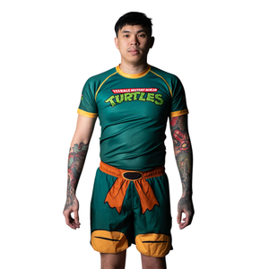 Custom Sublimated <b>Turtle</b> MMA Rashguard Compression Shirts for <b>Men</b> 100% Polyester and Spandex Long Sleeve Your Logo - Product Image 1