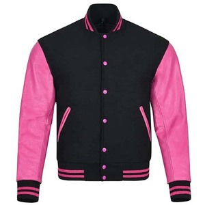 Chaqueta Varsity de Béisbol Personalizada OEM para Hombre y Mujer, de Alta Calidad, con Bordado Chenille en la Parte Delantera, para Invierno - Product Image 2