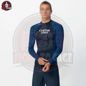 Ropa Deportiva, Servicio OEM, Nueva Llegada, Cómodo Rashguard de Compresión para MMA, Secado Rápido, Manga Larga, Poliéster/Spandex/Nailon 220g - Product Image 5