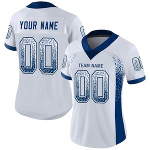 <b>Football</b> <b>Jerseys</b> Short Sleeve Stitched Sport Game Printed Design Custom Digital Print 100% Polyester Breathable Lightweight - Product Image 2