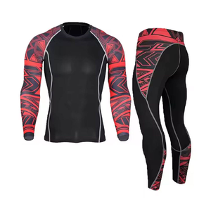 Grappling MMA Rash Guard Concevez votre propre chemise de compression par sublimation Bjj Rashguard imprimé personnalisé Hommes Hommes OEM Long - Product Image 1