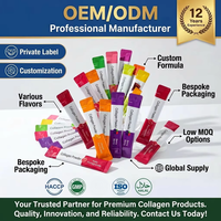 Collagène marin en poudre OEM d'usine, supplément de peptides de collagène pour la beauté |   Complément de collagène en marque privée en gros