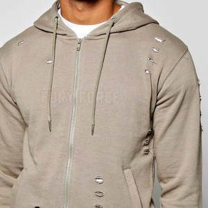 Venta caliente Chándal deportivo para hombre Slim Fit Cómodo Desgastado Ropa deportiva para entrenamiento de invierno Cuello con capucha Sólido - Product Image 5