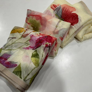 เสื้อเบลาส์เซ็กซี่ชุดแฟนซีพิมพ์ลายบอลลีวู้ดอินเดีย - Product Image 1