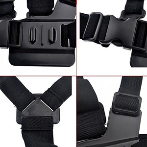 Kaliou G111 Offre Spéciale élastique réglable caméra sangle de poitrine pour Go pro 7 6 5 4 3 + 3 2 1 Xiaoyi Action caméra accessoires - Product Image 6