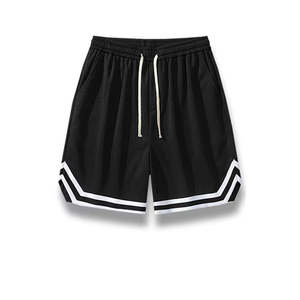 Shorts décontractés pour hommes, nouveau style d'été, coupe droite, slim, pantalon de cinq pouces, grande taille, couleur unie, shorts pour hommes - Product Image 3