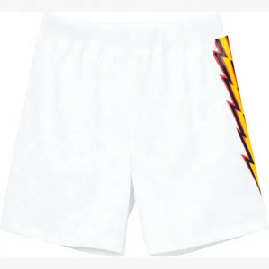 Diseñador sublimación estética Casual gimnasio desgaste hombres con ribete lateral verano deporte poliéster pantalones cortos Streetwear baloncesto pantalones cortos - Product Image 6