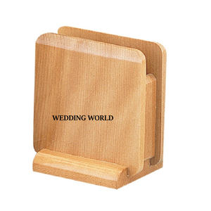 Porte-serviettes de table décoratif pour mariage Porte-serviettes en bois de luxe de meilleure qualité - Product Image 5