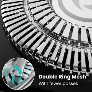 Rasoir Électrique Rotatif Sans Fil pour Hommes, Utilisation Humide/Sèche, Recharge USB Rapide, Tondeuse de Précision pour Peaux Sensibles, IPX7 - Product Image 5